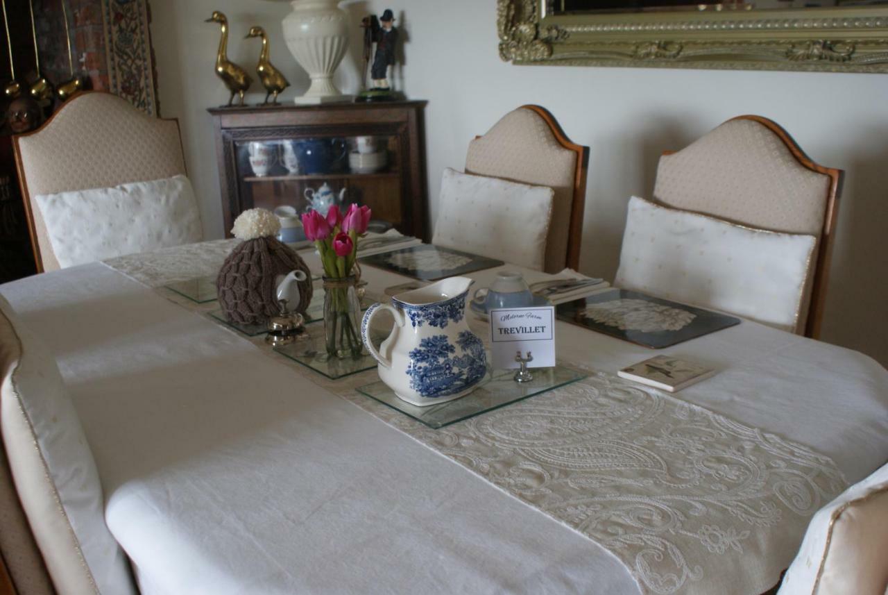 Bed and Breakfast Melorne Farm Camelford Exterior foto