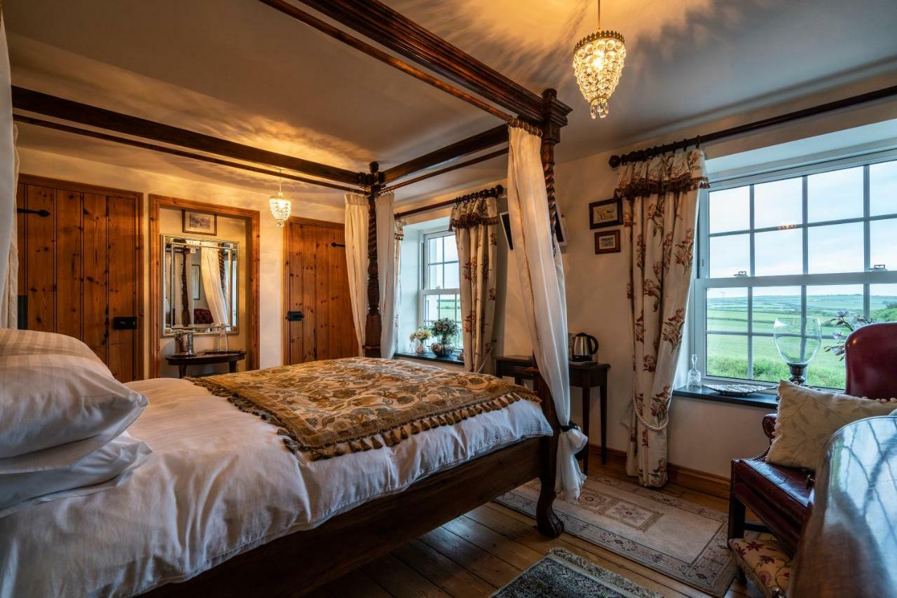 Bed and Breakfast Melorne Farm Camelford Exterior foto